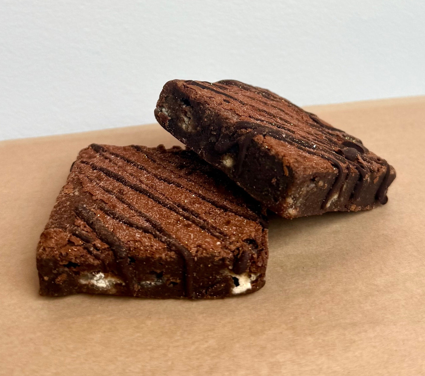blauwe kaas brownie